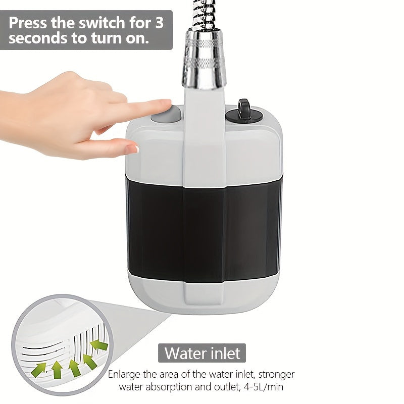 Portable Camping Shower with Filtration System
