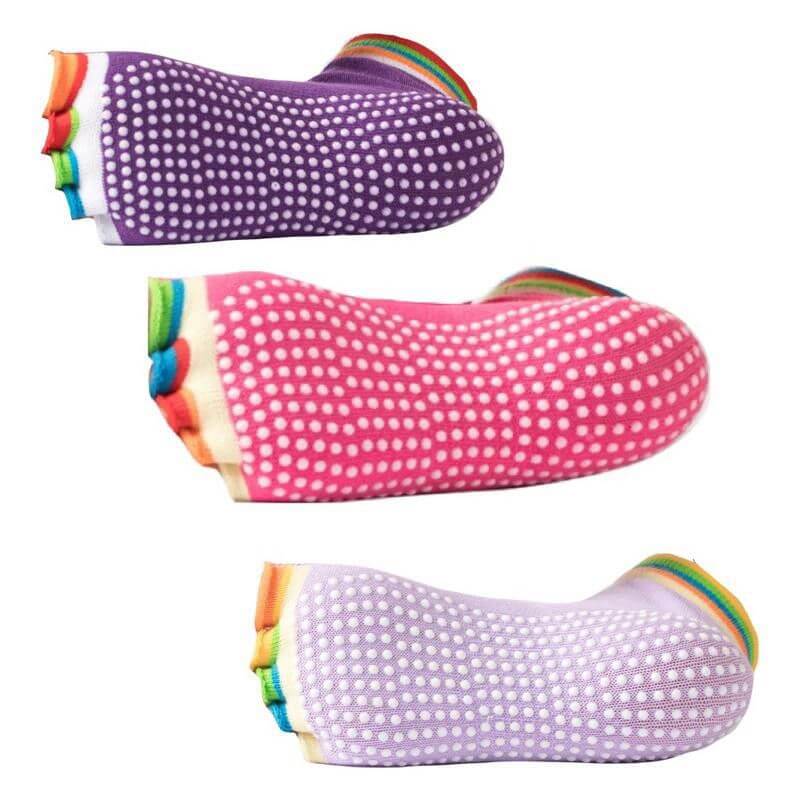 Yoga Socks Colored Toes For Yoga