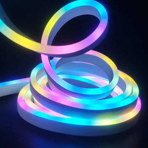 5m Colour Changing LED Neon Strip with Smart Controller