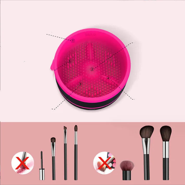 Electric Makeup Brush Cleaner Machine