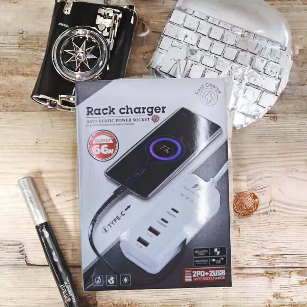 Multi-Port Fast Charging Hub 66W