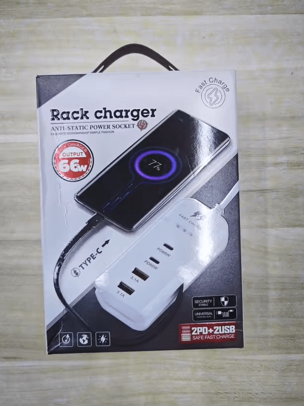 Multi-Port Fast Charging Hub 66W