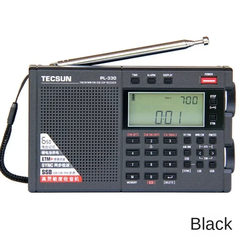 NNEOBA All-Band Portable Radio Black