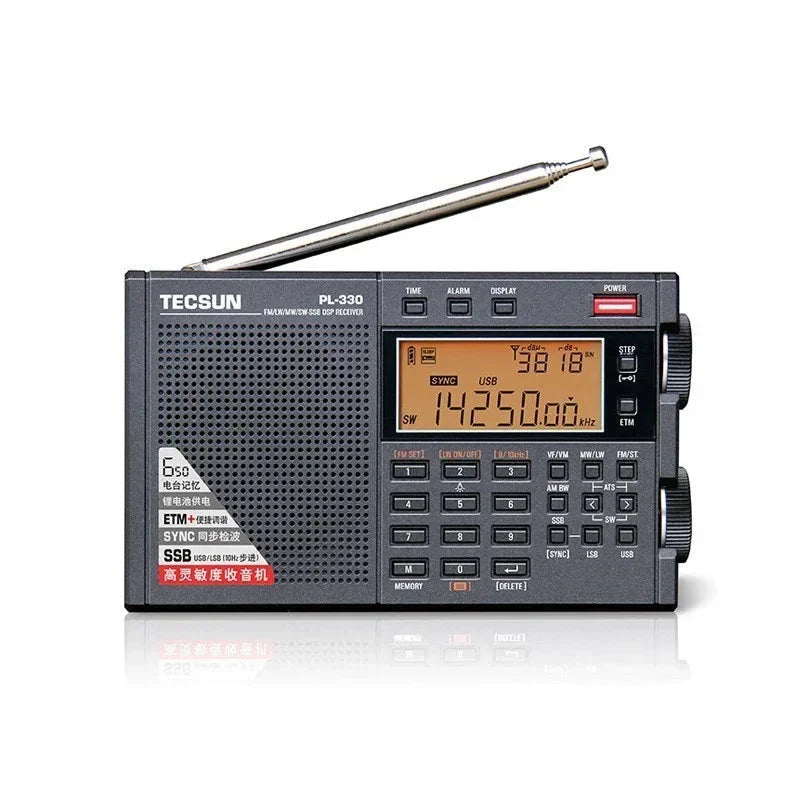 NNEOBA All-Band Portable Radio Black